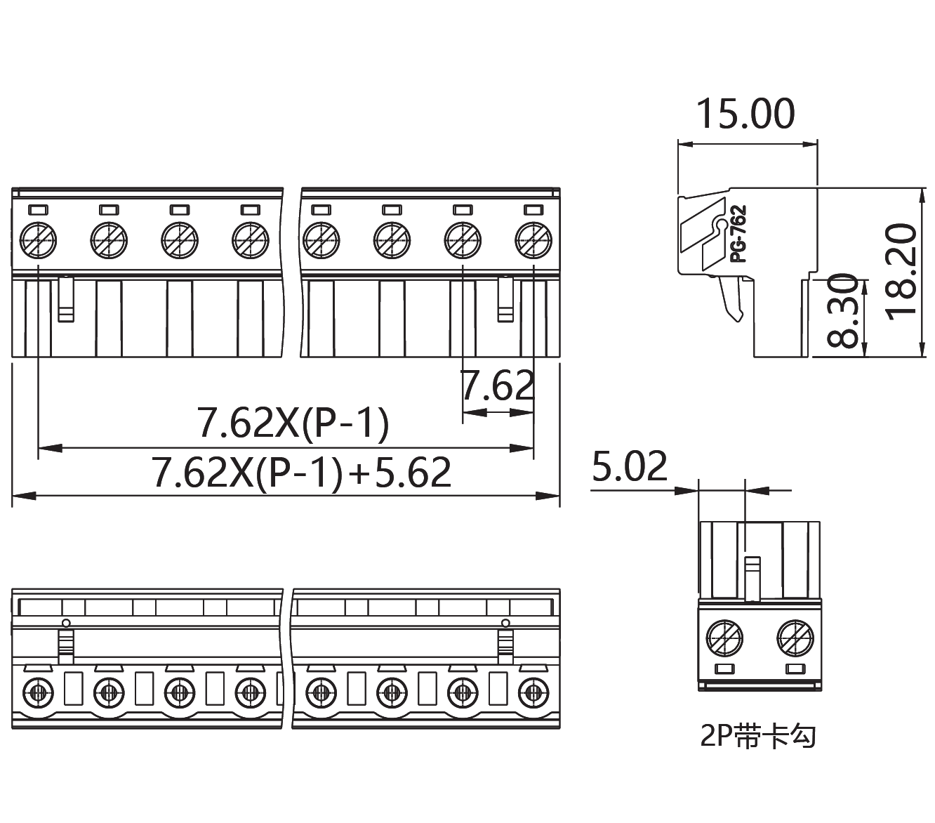 PCB Connector-PlugPG-762(图1) 61c40d57-33c9-4ae8-b4cd-909f6afc1580.png