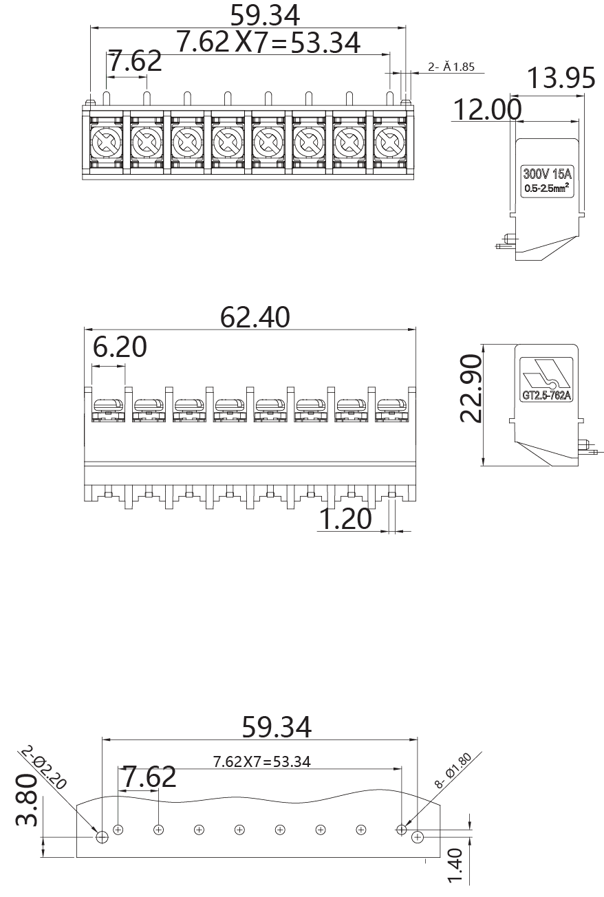 Barrier Terminal BlocksGT2.5-762A-08(227)(图1) 92e09f10-cdcc-420f-b27a-cf419e31e765.png